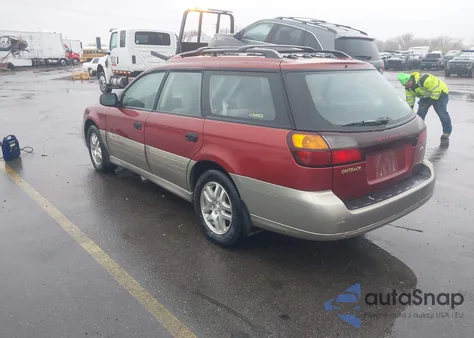 2002 Subaru Outback z USA, uszkodzony, nr VIN 4S3BH665227628322